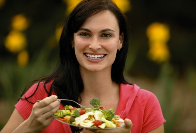 Comes alimentos saludables y aumentas de peso